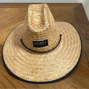 O'Neill Men's Sonoma Prints Straw Lifeguard Hat.